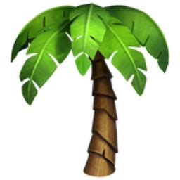 Palm Tree Emoji (U+1F334)