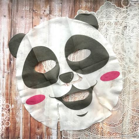Тканевая маска для лица Puorella Панда animal mask sheet Panda ...