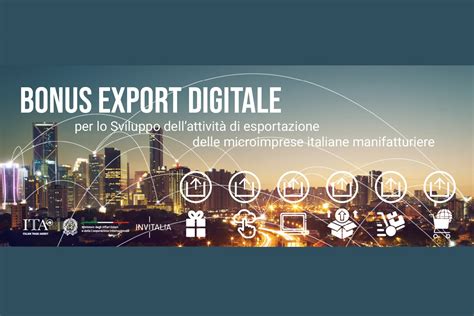 BONUS EXPORT DIGITALE PLUS INVITALIA CNA Bari