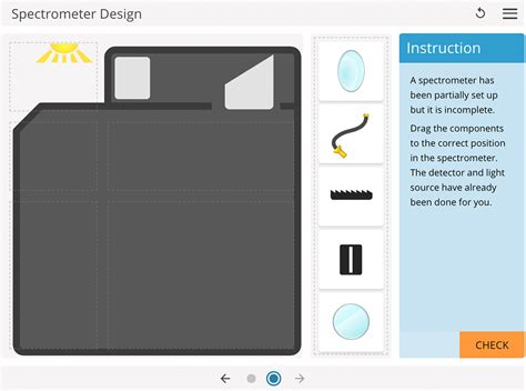 LearnSci LabSim: Spectrometer Design