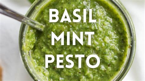 Basil Mint Pesto Dressing Recipe Blog Dandk