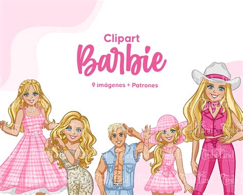 Clipart Barbie - Etsy