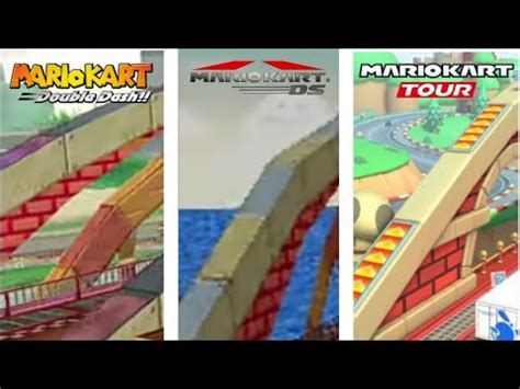 Evolution Of Mushroom Bridge In Mario Kart Youtube