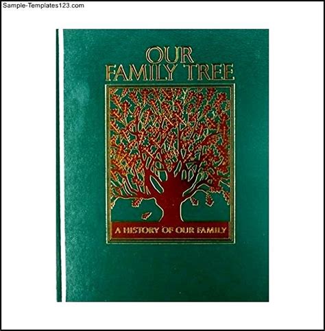 Family Tree Book Template