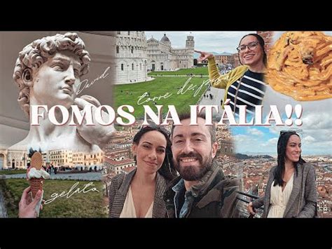 VLOG Um final de semana na Itália Fomos parar em Florença e em Pisa