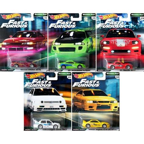 Mirax Hobbies Mattel Gbw75 Hot Wheels Fast Furious Premium Surtido