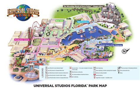 Map Of Universal Studios In Florida - Draw A Topographic Map