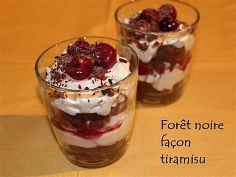 Les Meilleures Recettes De Forêt Noire Et Verrines