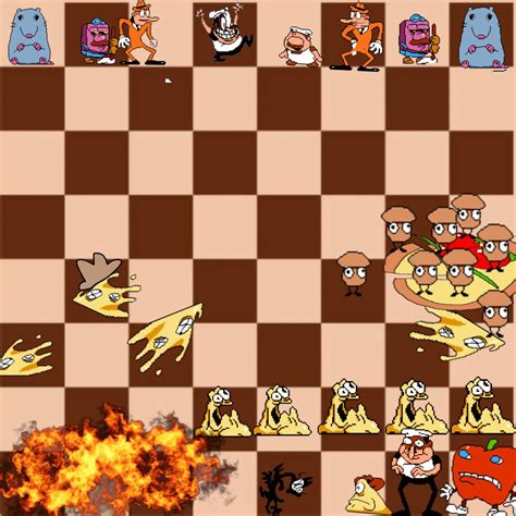 Welcome to Day 5 of Pizza Tower Chess: Lap 2! Todays move is: ‘Fake Peppino explodes AND the ...