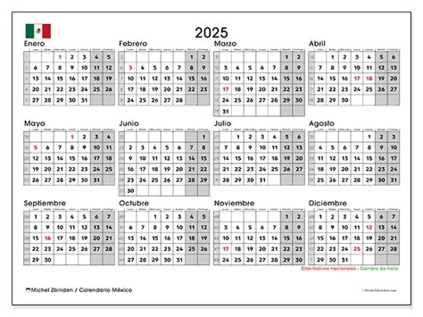 Calendarios Para Imprimir M Xico Michel Zbinden Es