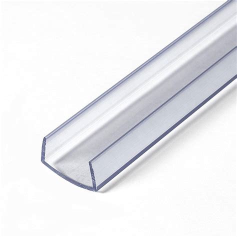 Plastic U-Channel Edge Trim Rigid PVC Jifram Extrusions, 52% OFF