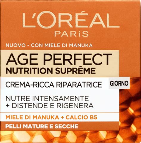 L ORÉAL PARiS Trattamento riparatore giorno Age Perfect Nutrition