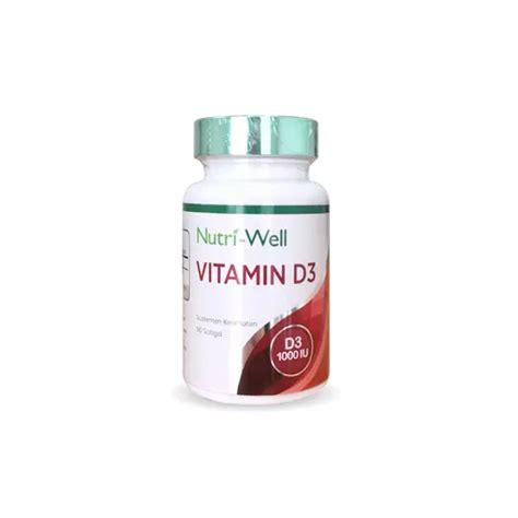 Nutriwell Vitamin D Iu Kapsul Kegunaan Efek Samping Dosis