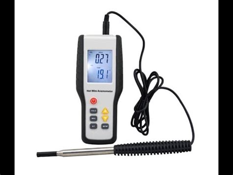 High Sensitivity Digital Portable Wind Speed Meter HT 9829 Heat