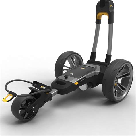 PowaKaddy 2022 CT6 Electric Golf Trolley Gun Metal Lithium Battery