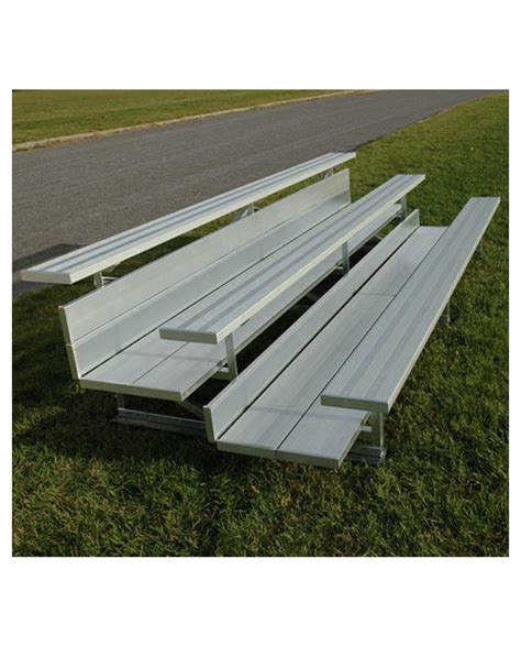 3-Row Outdoor Bleachers – Sport Systems