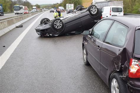 Zwei Unf Lle Auf A Bei Sinsheim Stau Chaos In Beide Richtungen