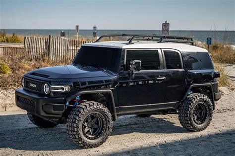 Meet the FJ Reaper - Blacked Out Toyota FJ Cruiser With Mid Travel ...