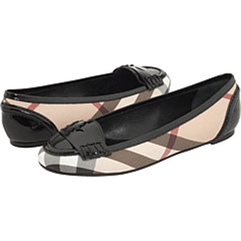 Girls Casual Shoes Burberry Nova Check Moccasin Shoes