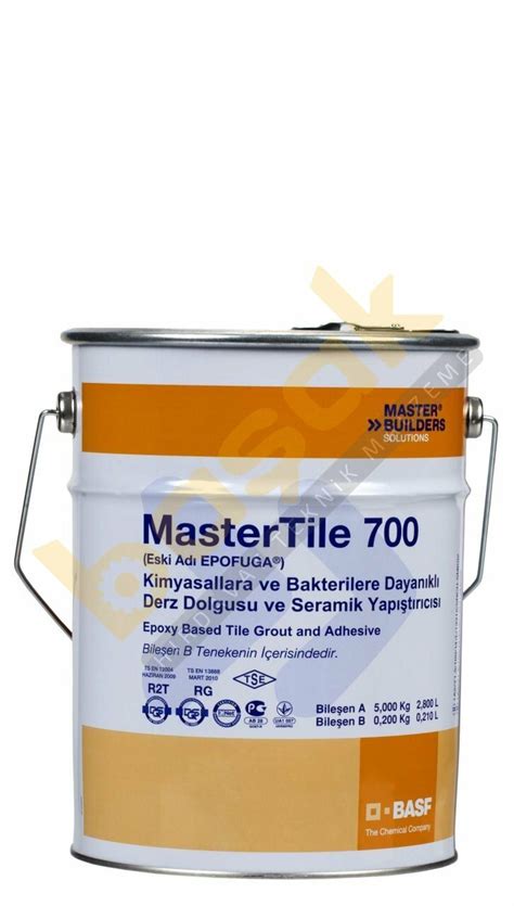 Basf Mastertile 700 Gri Epoksi Esaslı Derz Dolgusu 52 Kg Basf