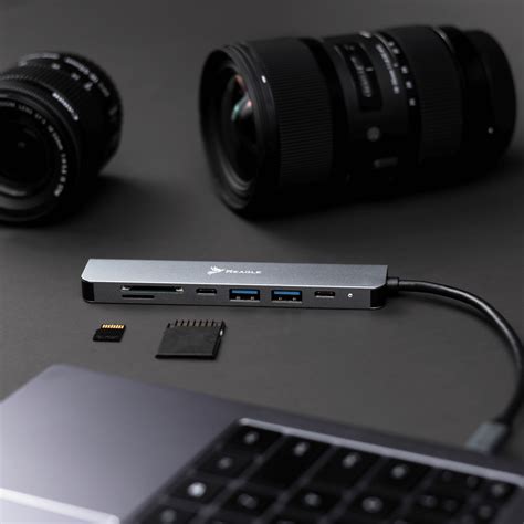 Hub Usb Type C Reagle Multiport Adapter K Hdmi