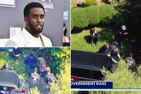 Sean P Diddy Combs Houses Raided In Miami And Los Angeles Feds