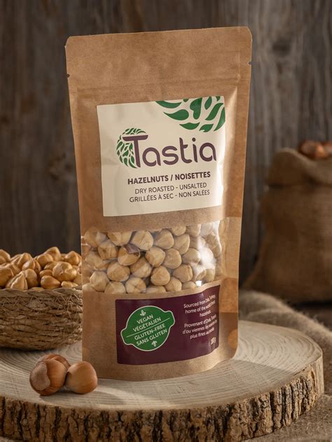 Dry Roasted Hazelnuts — Tastia