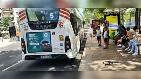 La Métropole Mobilité le bus Heuliez GX 337 Elec 6 n322 Ligne 5