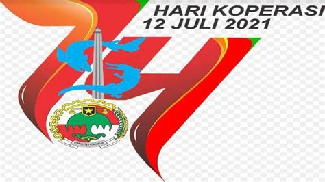 Tema Dan Logo Resmi Hari Koperasi Nasional Harkopnas Tanggal Juli