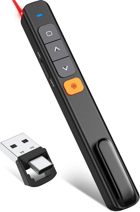 Dinofire Type C Usb A In Presentation Clicker Ft Hyperlink