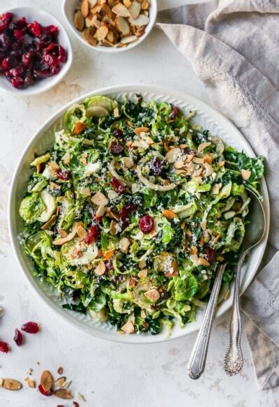 Kale And Brussels Sprout Salad Eating Bird Food