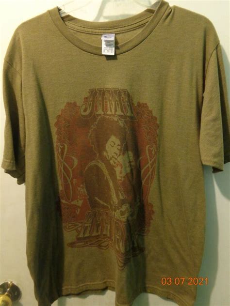 Jimi Hendrix T Shirt Size Xl Ebay In 2021 Jimi Hendrix T Shirt