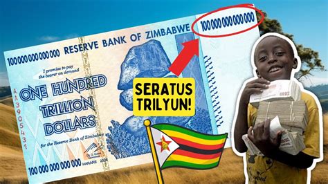 Triliun Zimbabwe Berapa Rupiah Mata Uang Terendah Di Dunia Youtube