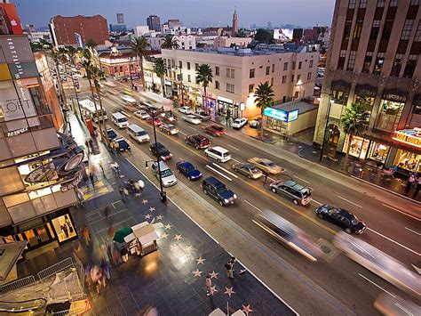 Hollywood Boulevard In Hollywood Los Angeles Tripomatic
