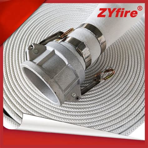 Zyfire Flexible Natural Rubber Lining Layflat Water Hose Industrial