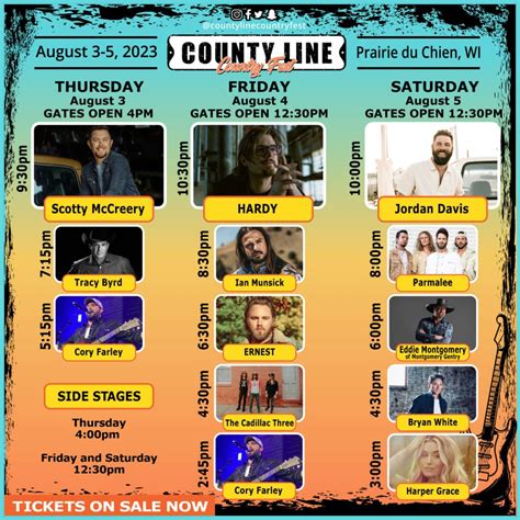 Country Fest 2025 Tickets Alex Lorrin