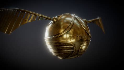 Golden Snitch [ Harry Potter ] Download Free 3d Model By Abdelrahman Mamdouh Abdo Artist2