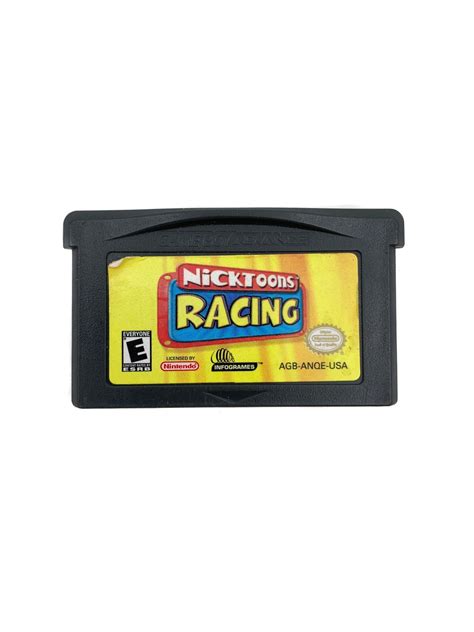 Nicktoons Racing Game Boy Advanced Game - Etsy