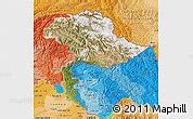 Free Satellite Map Of Jammu And Kashmir Darken