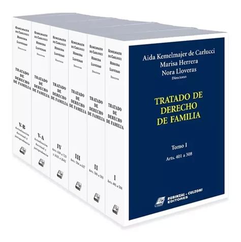 Tratado De Derecho De Familia Kemelmajer Herrera Lloveras En Venta