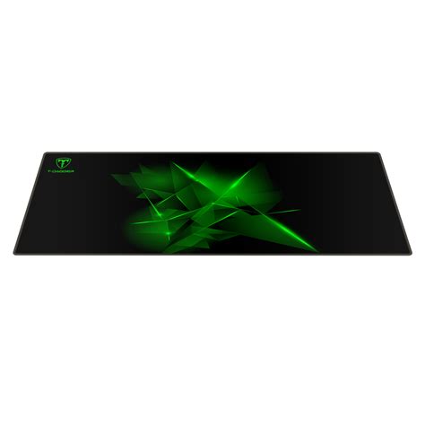 Mousepad Gamer T Dagger Geometry L Preto E Verde Estendido 780x300x3mm T Tmp301