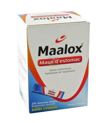 Maalox Maux D Estomac Citron X Posologie Prix Lasante Net