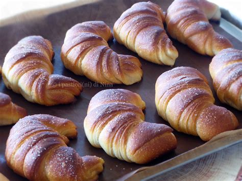 Cornetti Allo Yogurt I Pasticci Ni Di Nina