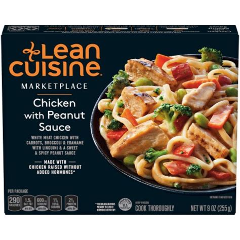 Lean Cuisine Marketplace Chicken With Peanut Sauce Frozen Entree 9 Oz