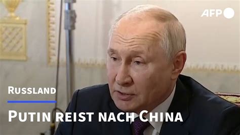 Putin kündigt Reise nach China im Oktober an AFP YouTube