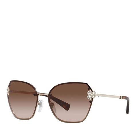 Bvlgari Bv B Pale Gold Sonnenbrille Fashionette