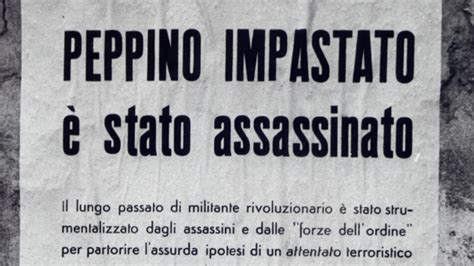 Ciascuno Cresce Solo Se Sognato Riflessione Sul No A Peppino Impastato