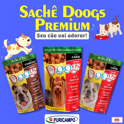 Doogs Sach C Es Sabor Carne Um Alimento Completo E Mido Para C O