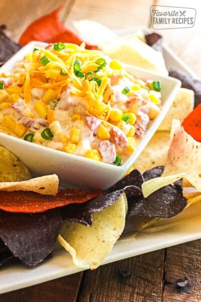 Creamy Corn Dip Easy 10 Minute Appetizer Recipe