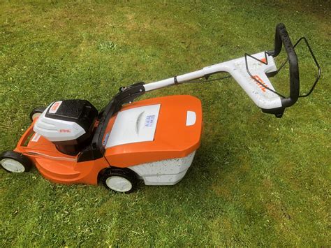 Stihl Rma Tc Battery Mower Review Mr Mrs Gardens Limited